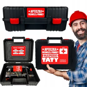    BOX-KOFFER FÜR ALKOHOL FIRST KIT ELECTRICS GEBURTSTAG GESCHENK FÜR PAPA