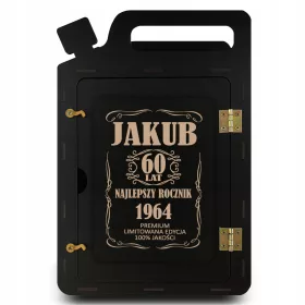    BAREK KANISTER, BESTES JAHRGANG 1964 GEBURTSTAG GESCHENK 60 JAHRE + NAMEN 3D