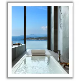  LED-BELEUCHTETER SPIEGEL 80x100cm LED - 5 MUSTER