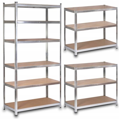  Humberg Lagerregal aus Metall, 222 x 110 x 50 cm, max. 150 kg pro Regal