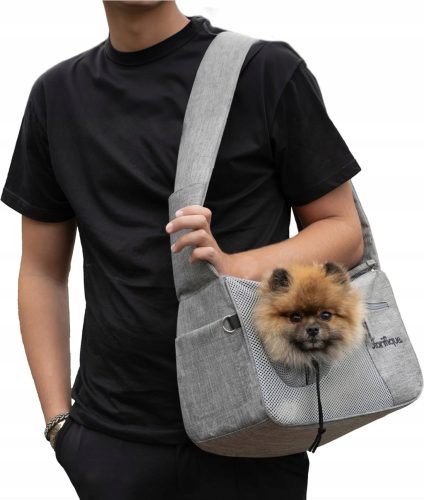  Transporttasche Stoff MatMay Grautöne S/M 23 cm x 38 cm x 18 cm