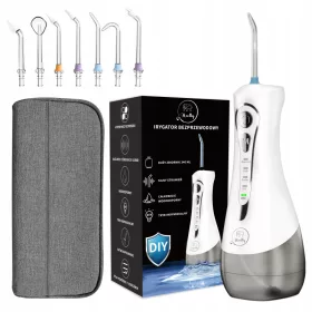  AKKU-ZAHNSPÜLUNG 7 DÜSEN 340ML STARKES GEHÄUSE HEELLY