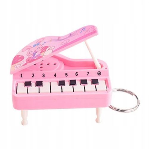  6 x Musikinstrument-Schlüsselanhänger, kreative Klavier-Schlüsselanhänger, Mini-Spielzeug für 6 Stück