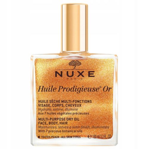NUXE Huile Prodigieuse Or - Trockenes Öl mit Schimmerpartikeln, 100 ml