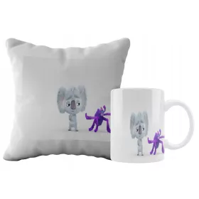  SUPER SET BECHER + WILD TEAM KISSEN + FREIER NAME