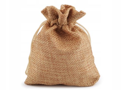  10 Stück natürliche mittlere Geschenktüte 10x12 cm Nachahmung