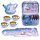  Teeservice im Koffer, Einhorn, Krug, Tablett, Teller, Tasse