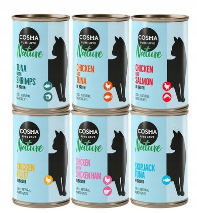  Cosma Nassfutter-Geschmacksmischung 0,84 kg