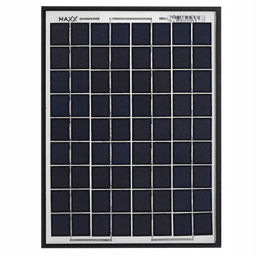  SOLARPANEL SOLARBATTERIE 5W 12V SOLAR MONO