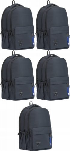 Schwarzer Jugend-Schulrucksack Oxford klassisch - Ideal für Klassen 4-8 und Sport