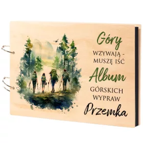  FOTOALBUM AUS HOLZ