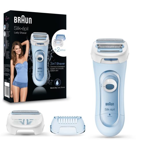  Braun BIKINI-Epilierer zum Rasieren des Körpers und der Intimbereiche
