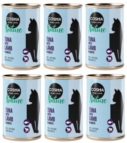  COSMA NATURE THUNFISCH MIT LAMM 6X140G