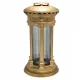  Große Grabkerze, goldene Laterne, Schrein, Säule, 33 cm