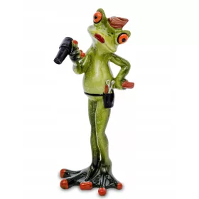 Friseur-Frosch-Figur, lustiges, einzigartiges Geschenk