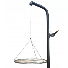    Gartengrill auf Ausleger Kranausleger mit Edelstahlrost 60 cm