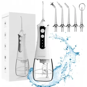    KABELLOSE ZAHNSPÜLUNG, LEISTUNGSSTARKE BETRIEBSARTEN, 5 DÜSEN