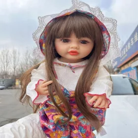    Set Perücken für eine Reborn-Puppe, Geburtstagsgeschenk, 55 cm