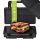  Elektrischer Grill-Sandwich-Maker 2in1 Panini, austauschbare antihaftbeschichtete Platten