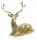  GOLDENES RENTIER LIEGEND H11CM DEKO GESCHENK