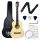 4/4 klassische Gitarre zum Lernen für Anfänger, 2 Farben Zubehörset