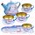  Großes Einhorn-Teeservice, Tablett, Teller, Tasse, Küchenset