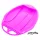  Kinder Erwachsene Schnee Schlitten Sand Slider Tragbare Schlitten Ski Pad Board Rosa