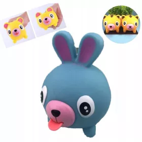  ANTI-STRESS-BALL GRÜN LÄCHELT EMOTIONEN 12x7cm