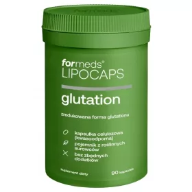  ForMeds LipoCaps Glutation Liposomal 300mg – Hochabsorbierbare Nährstoffkapseln
