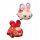  2 x Kaninchen-Plüschtier, Cartoon-Ornament, Puppenname