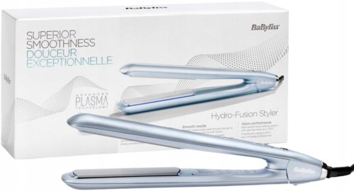  Babyliss ST573E Hydro-Fusion Haarglätter, blaue Ionisierung
