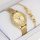  Paul Lorens VANESSA Damenuhr-Set mit Armband, GOLDbox + GRAVUR