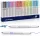  Marker für Textmarker, 25 Stück farbige Marker mit Keilspitze, Paste