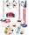  Reinigungsset 8in1 Handstaubsauger für Kinder Roboter Wischbesen 3 L+