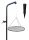  Grill Dreibein Garten Lagerfeuer Kran mit Griff Ausleger 60 Edelstahl