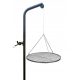  Gartengrill, Lagerfeuer, Kran am Ausleger, Rost 60 Edelstahl INOX