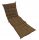  Kontrastkissen 160 x 52 x 2 braun