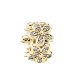  Charms Blumenanhänger 100% vergoldetes Silber S 925 @ 82