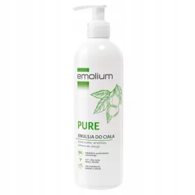   Emolium Pure Körperemulsion für sensible Haut - Natürlich & Pflegend, 400 ml