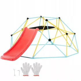    VEVOR Kletterkuppel 21,1 kg 915 mm mit Aufsitzspielen für Kinder