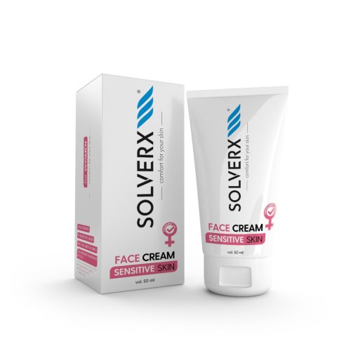 SOLVERX Sensitiv Haut Gesichtscreme für empfindliche Haut 50ml