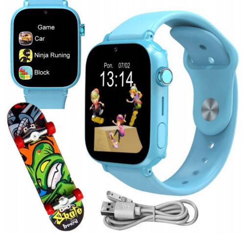  Smartwatch für Kinder Manta Kevin SWK02BL blau