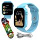  Smartwatch für Kinder Manta Kevin SWK02BL blau
