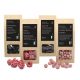 Set mit mit Schokolade überzogenen Früchten in MIX-Boxen als Geschenk