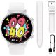  Manta Smartwatch Damen Smartwatch Alexa Mini SWU502WH weiß