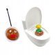  Wasserspritz-Toilette, Mini-Toilettenspielzeug, kreatives Badespielzeug, Spritz-Toilettenspielzeug