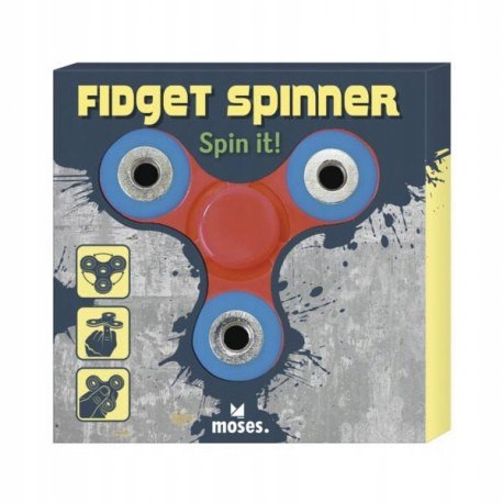  Fidget Spinner Moses rot