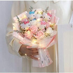  Anime Hello Kitty Bouquet Plüsch Vollergänzung