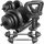  Verstellbare Hanteln 40 kg Hantelset 2x20 kg bituminöse Kettlebell-Langhantel