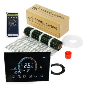  Heizset, Heizmatte 0,5M2 mit WLAN-Thermostat